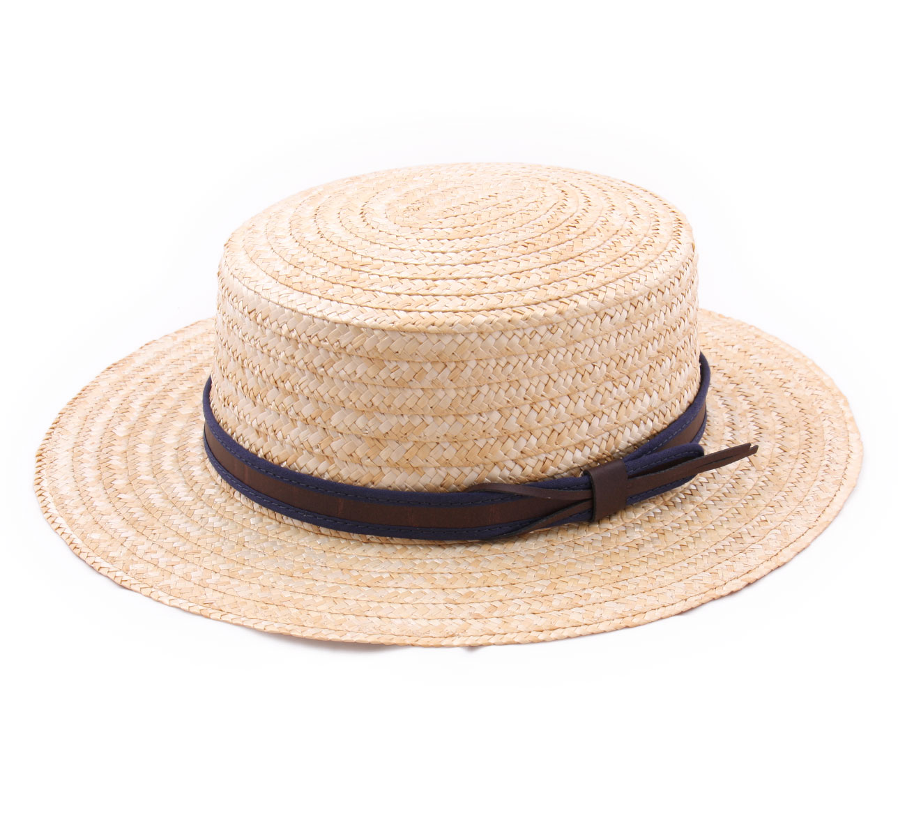Classic Italy Boater Hat Straw Men Canotier 