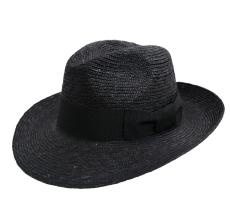 Classic wide straw fedora