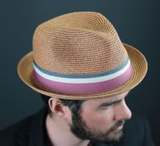 Stetson Striped Ribbon Player