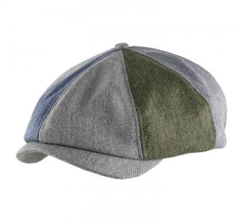 20% polyamide hat windproof Wegener Gore-Tex flat cap with ear flaps made of 80% wool Flat cap made in Europe rainproof and breathable with quilted inner lining