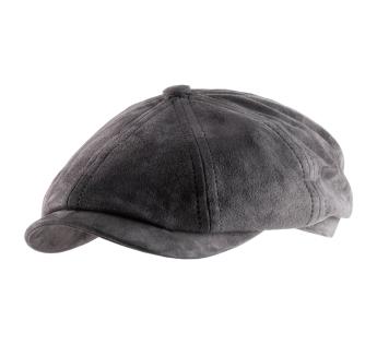 Casquette cuir Stetson Hatteras Goat Suede