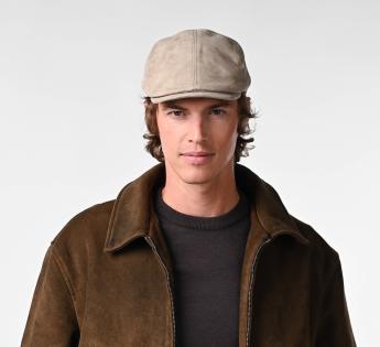 Casquette plate cuir suède Wilson