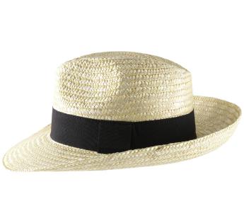 Chapeau  paille Classic Fedora Paille Large