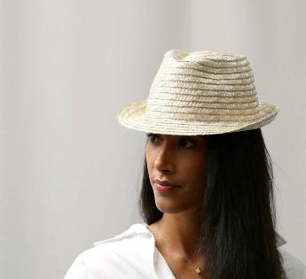  Nude Trilby Straw