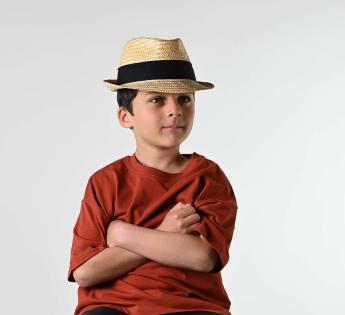 Chapeau paille enfant Petit Trilby Paille