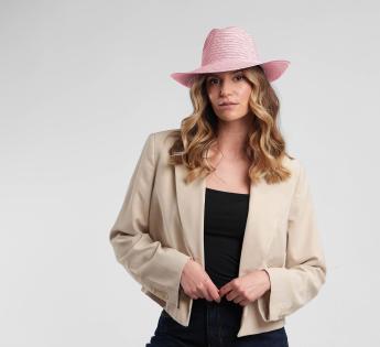 Chapeau fédora abaca Maelias