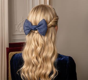 barette noeud cheveux Mia