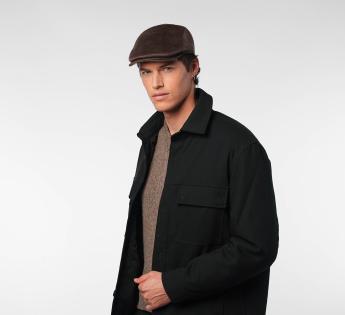 Casquette beret simili cuir Cali