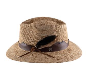 Chapeau raphia aventure Bastien