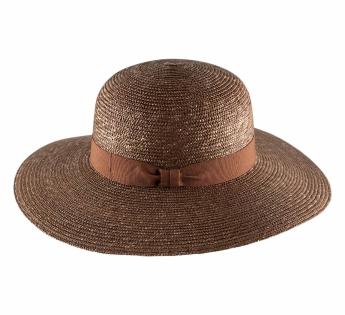 Capeline paille fine Classic Straw Floppy 