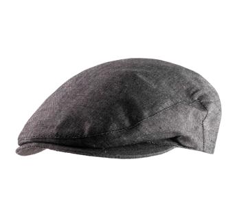 Casquette plate été Double Flatcap Chambray