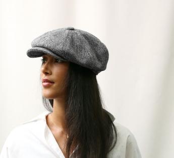 Casquette Gavroche tweed Classic Marsigliese Tweed