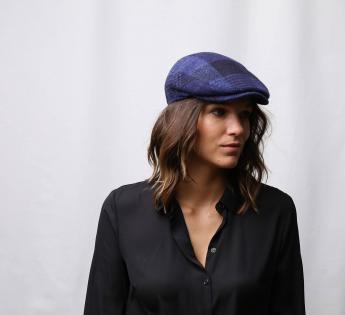 Casquette plate en laine Lory