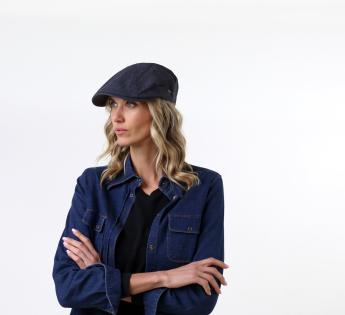 Casquette beret lin Taranto Alpa