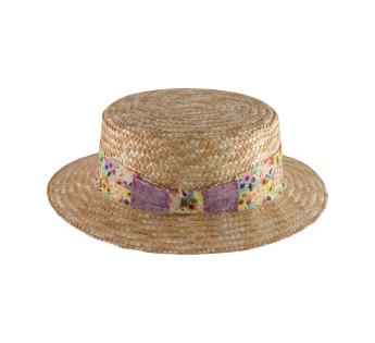 chapeau enfant canotier Nina