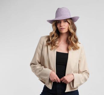 Chapeau fédora abaca Maelias