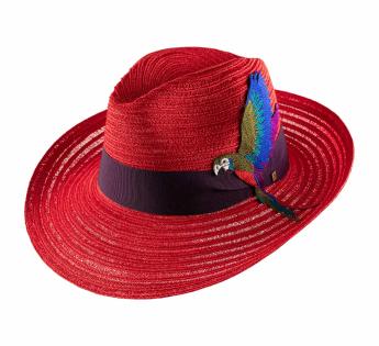 chapeau paille tropicale Frida