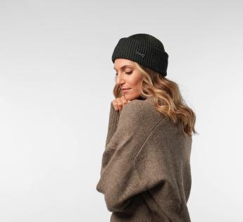 Bonnet à revers Salina Wool