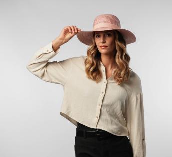 Capeline paille fine Classic Straw Floppy 