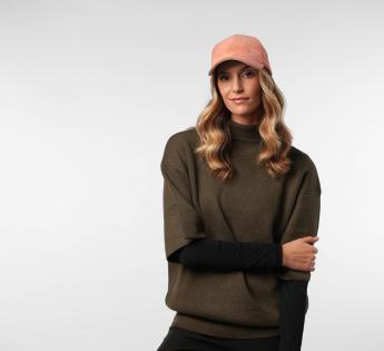 Casquette velours Sacha