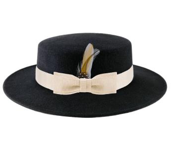 Classic Felt Boater
